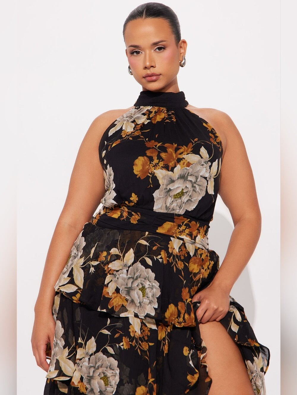 Fashion Nova Floral Maxi Dress - Picture 8 of 9